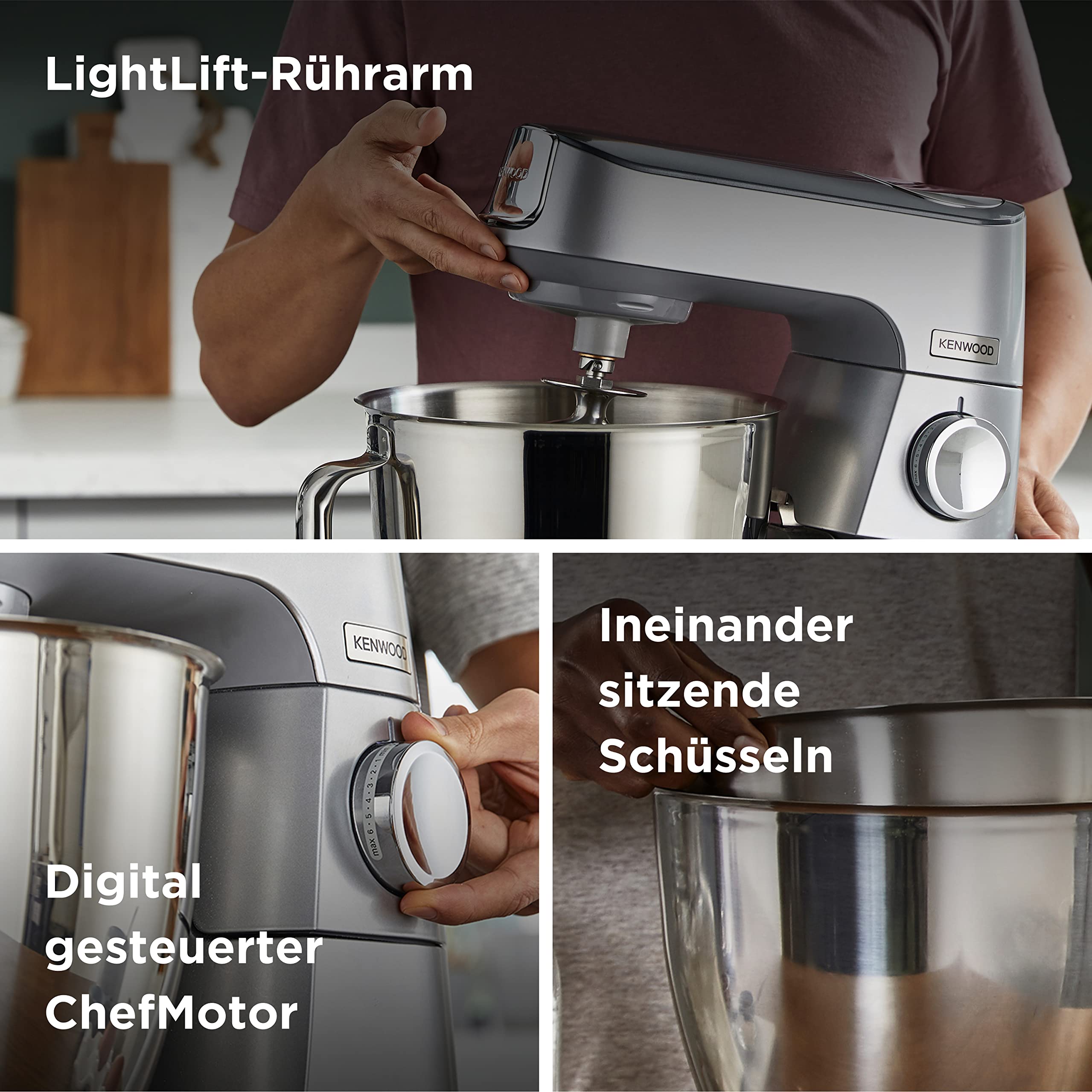 Kenwood KVC85.004SI Titanium Chef Baker